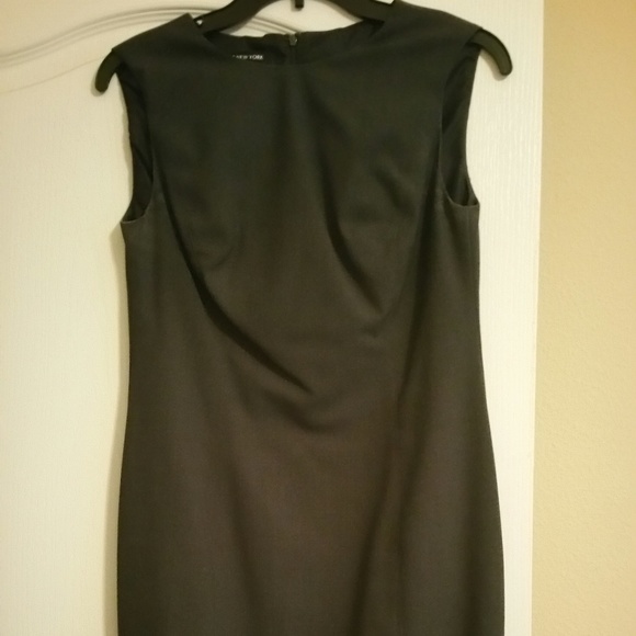 Robe Fourreau Sans Manches Venezia - Taille 28 - Gris Anthracite - Stretch - Occasion Excellent état
